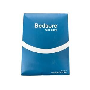 Bedsure Get Cozy Microfiber Mustard Color‎ Cushion Cover Pillow set 18x18